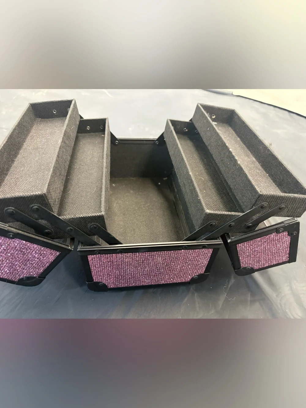 Ulta Beauty Artistry Edition Sparkling Pink Makeup Train Case